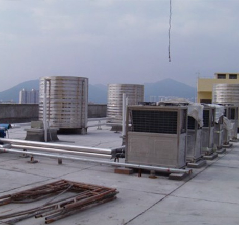 空氣能工程案例-工廠